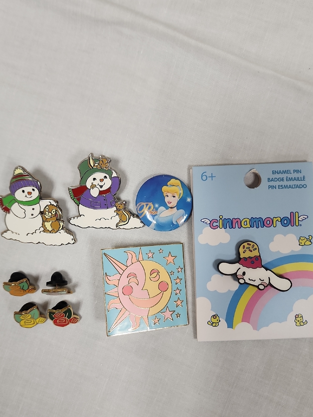 Cinnamoroll Enamel Pin - Set Of 6 Pins